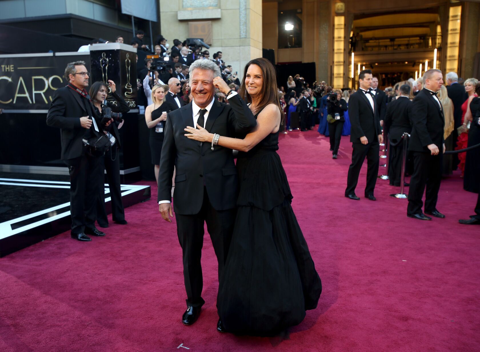 Dustin Hoffman; Lisa Hoffman
